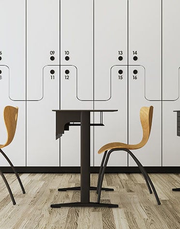 White-wooden-numbered-Student-locker-in-modern-empty-classroom-1-vert